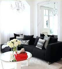 Spectacular Living Room Black Couch Interior Design Inspirational Home Decorating Ruang Tamu Ruang Ide