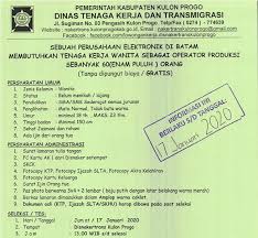 S1 jurusan manajemen informatika, sistem informasi, teknik informatika atau jurusan yang relevan. Kategori Publikasi Kegiatan