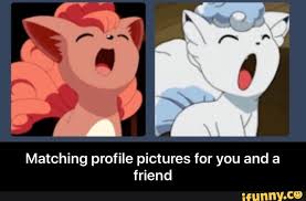 Easily create a perfect profile picture and get 14x times more views & 36x times more chances to receive a message. Matching Profile Pictures For You And A Fï¬end Matching Profile Pictures For You And A Friend Ifunny