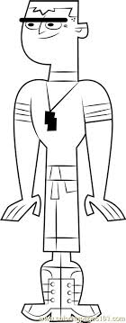 Коллекция пользователя han soo joon. Total Drama Courtney Coloring Pages Learny Kids