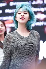 Frozen fever elsa phone wallpaper. Literally Just 60 Photos Of Twice Jeongyeon S Bright Blue Hair