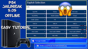 How To Jailbreak Your Ps4 Firmware 5 05 Install Pkgs Enable Debug Settings Consoleinfo