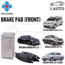 Myride nissan weskus (vredenburg, western cape). Nissan Tan Chong Brake Pad For Nissan Grand Livina Almera Front Shopee Malaysia