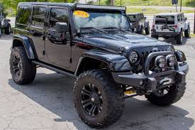 4 Door Black Jeep Rubicon For Sale 2013 Custom Black Jeep Wrangler Unlimited Rubicon For Sale Black Jeep Wrangler Black Jeep Wrangler Unlimited Jeep Wrangler Unlimited