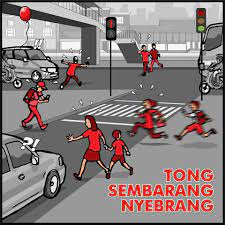 Menyeberang jalan di sembarang tempat juga dapat. Bandung Tertib 05 Menyeberang Jalan Your Bandung