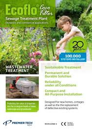 Ecoflo Coco Filter Brochure Conder Environmental Solutions Innov Eau Pdf Catalogs Documentation Brochures