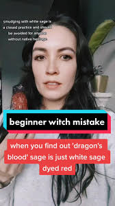 dragon's blood sage is white sage dyed using resin from a Dracaena plant.  super easy beginner mistake to make. smoke cleansing with white sage is a  closed practice that should be avoided unless you ...
