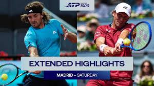Extended Highlights: Tsitsipas upsets Bublik; Ruud, Auger-Aliassime reach Madrid 2026 R3