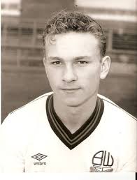 Original Press Photo Bolton Wanderers FC Mark Raven August 1986