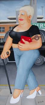 Filled with comical and flamboyant people in everyday life situations, her paintings are the total opposite of the artist; 520 Beryl Cook Ideas In 2021 Beryl Cook Beryl Cooking Art