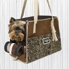 For hands free comfort for your very small dog, a sling style dog carrier or a front pack dog. Ocelot Travel Bag Designer Dog Carriersdesigner Dog Carriers