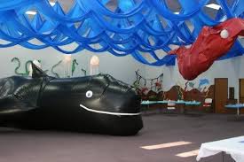 Blow Up Whale Rotation Org Vbs Ocean Theme Vbs Themes Jonah And The Whale