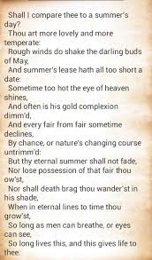 Sonnet 18 X Shakespeare Bengali Poems Poems Shakespeare Quotes