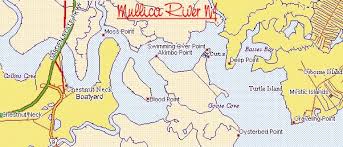 Map Mullica River