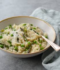 Spring Risotto With Asparagus Peas Once Upon A Chef Recipe Risotto Recipes Recipes Cooking Risotto