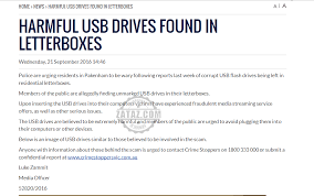 Vous envoyez un colissimo vers la france métropolitaine ou vers un pays de l'union européenne. Zataz Attaque Informatique Cle Usb Piegee Dans Votre Boite Aux Lettres