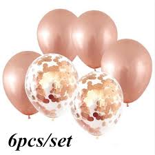 6 x 5 x 1 (15 x 13 x 2.5 cm), md: Buy 6pcs Set Rose Gold Champagne Balloons Wedding Party Latex Ballon For Birthday Party Decorations At Affordable Prices Free Shipping Real Reviews With Photos Joom