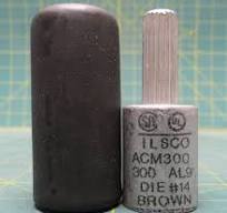 Ilsco ACM-300 Pigtail Adapter, 300MCM to 4/0, Aluminum, AL9, Die Code Brown  #14