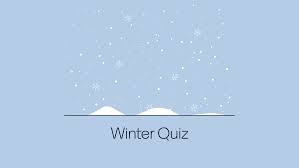 Most associated with snowmen and christmas lights, winter is one of the quietest and most serene times of year. Winter Quiz Mentimeter