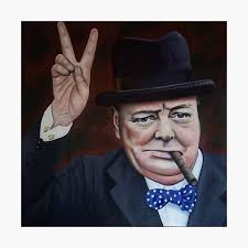 Sir Winston Churchill Photographic Prints for Sale