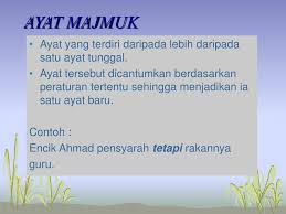 Ubjek predikat pemuda itu bekerja keras untuk menyara keluarganya ayat lengkap: Ppt Ayat Majmuk Pancangan Komplemen Powerpoint Presentation Free Download Id 5062966