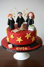 Harry Potter Cake Torte Decorazioni In Pasta Di Zucchero Pasta Di Zucchero