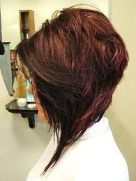 Bringing the straight hair to life, the blonde highlights at the sides and crown catch and reflect the light softening the lines. Shoulder Length Long Angled Bob Haircut Novocom Top