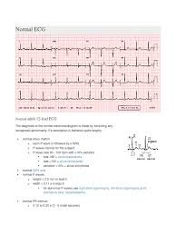 I had abnormal ekg where it said normal sinus rhythm, cannot rule out anterior infraction, age undetermined, nonspecific t wave abnormalities no longer evident in inferior leads.then my troponin 1 levels came back normal. Normal Ecg Electrocardiography Cardiology