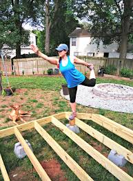 To avoid this we decided a floating deck would be the best option. Diy Floating Deck Part 1 Planning And Layout Ugly Duckling House