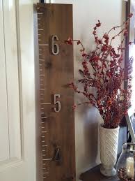 Growth Chart Wooden Growth Chart Rustic Growth Chart Wood