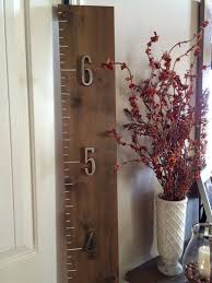 growth chart wooden growth chart rustic growth chart wood