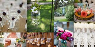 Simple Ways To Incorporate Mason Jars Into Your Wedding Decor Recycled Wedding Decorations Used Wedding Decor Reusable Wedding Decor