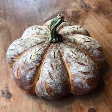 Homemade Pumpkin Shaped Sourdough Bread Food Homemade Pumpkin Sourdough Bread Bread