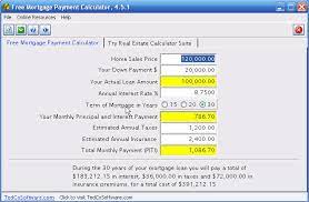 Free mortgage payment calculator with taxes and insurance. Free Mortgage Payment Calculator 4 5 Download Free Fmpc2600 Exe