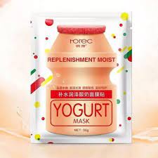 Yogurt diperkaya kandungan protein, zinc, asam laktat, vitamin b dan kalsium yang sangat bagus untuk rambut sekaligus menutrisi kulit. Jual Rorec Yogurt Masker Wajah Terbaru Juni 2021 Blibli