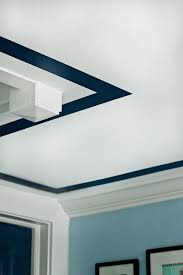 Use a paint scraper to remove all of the loose paint. Colorful Foyer Makeover Painted Ceiling Foyer Decorating Traditional Decor Southern