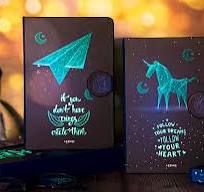 Night Glowing Notebook | Glow in the Dark – Paper Moon Island