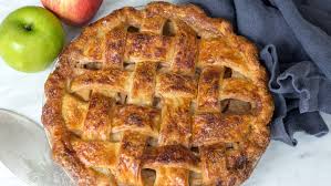 This Is A Best Seller At The Elsens Pie Shop And Once You See How Good Lightly Spiced Apples Tast Salted Caramel Apple Pie Caramel Apples Food Network Recipes
