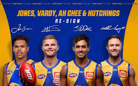 West coast eagles are the australian rules football league champions! Four Eagles Locked In For 2021