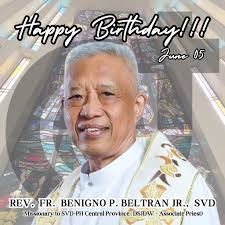 HAPPY BIRTHDAY FR. EMMANUEL AKORDOR, SVD Birthday: October 18 Missionary to  SVD Philippine Southern Province