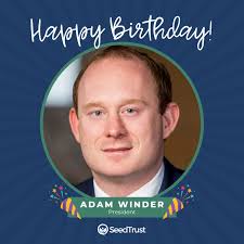 Join us in wishing Adam Winder, SeedTrust President, a very happy birthday!  Adam has been working with SeedTrust since its inception, and after  experiencing the personal joy and love of having his… |