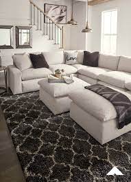 Savesto Ivory Sectional Cottony Soft Fabric In Dreamy Ivory Hue Brightens Up Your Sp Ashley Furniture Living Room Ashley Furniture Sectional Ashley Furniture