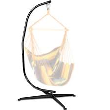 Updated july 12, 2019 by gabrielle taylor. Hammock Stand Hanging Hammock Chair Stand C Stand Outdoor Indoor Solid Steel Heavy Duty Stand Only Construction For Buy Online In Colombia At Desertcart Co Productid 146137682