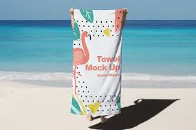 Download Beach Towel Mock Up By Retrobox On Envato Elements