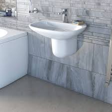 half pedestal bathroom sinks  artcomcrea