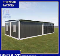 Modular Detachable Container House 20FT Portable Office Mobile Outdoor Tiny  House
