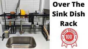 Maybe you would like to learn more about one of these? Sink Dish Drying Rack For Kitchen Soledi Over The Sink Dish Rack Youtube