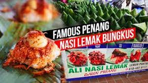 Namanya kedai nasi lemak ali, beach street. Famous Nasi Lemak Bungkus At Ali Nasi Lemak Daun Pisang Lebuh Pantai George Town Penang Youtube