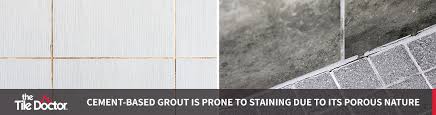 You can tell if it's sealed by running. Epoxy Grout Vs Cement Grout Tile Doctor