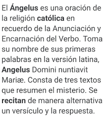 El ángelus, published and/or sold by oregon catholic press for churches, schools, seminaries, ministries, individuals and more. Cual Es El Angelus Que Resitamos Los Catolicos Brainly Lat